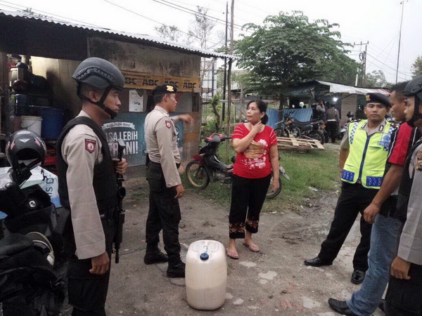 Lima Preman dan Penjual Miras Terjaring Razia Polisi
